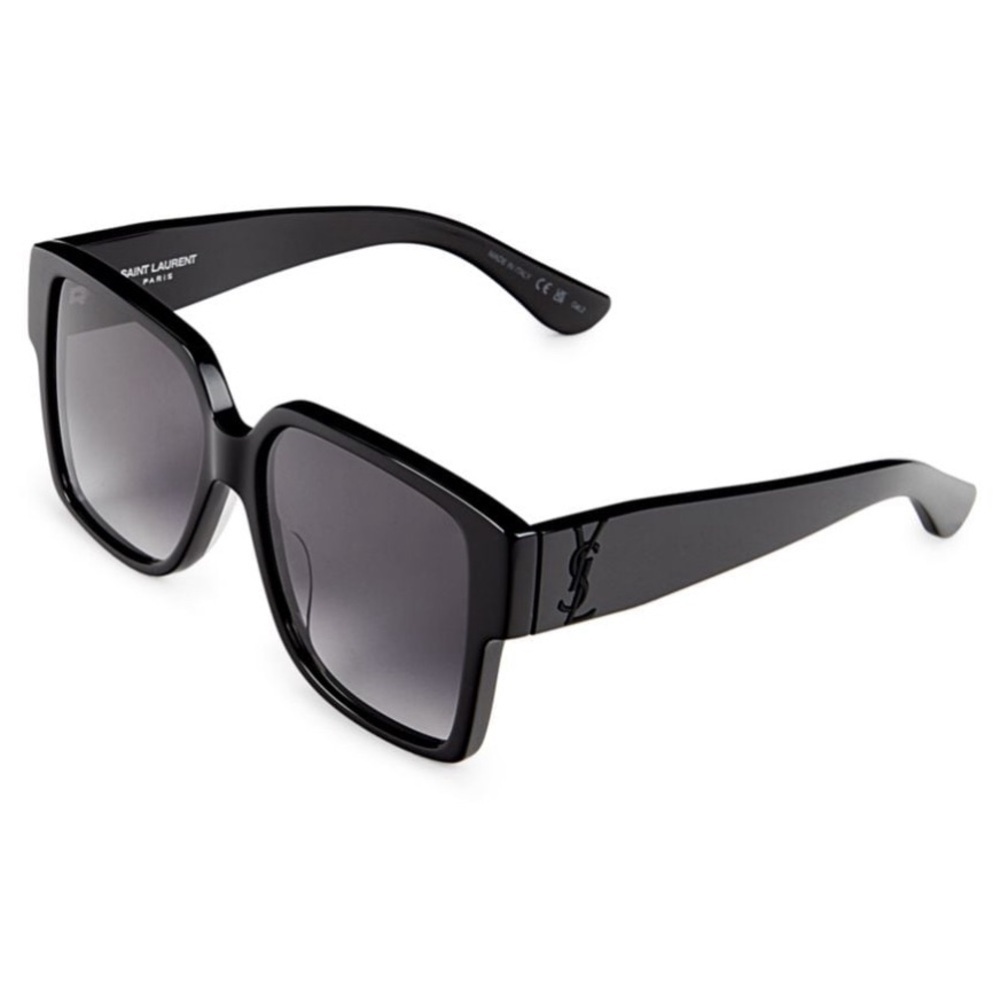 SAINT LAURENT 55mm square sunglasses